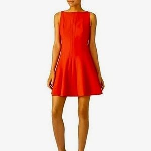 Elizabeth And James Hollis Red Fit and Flare Dress